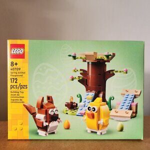 New LEGO Spring Animal Playground Building Toy Set Squirrel Chick Bird Figure 40